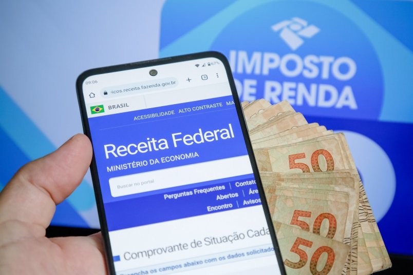 Entrega da declaração do Imposto de Renda começa hoje às 9 horas e vai até 31 de maio