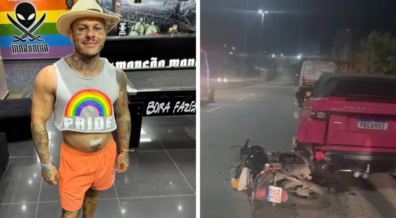 Influenciador Tiago Toguro é indiciado por homicídio culposo por atropelamento e morte de motociclista