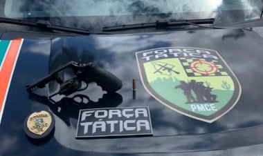 Força Tática da PMCE apreende drogas no Canindezinho em Fortaleza