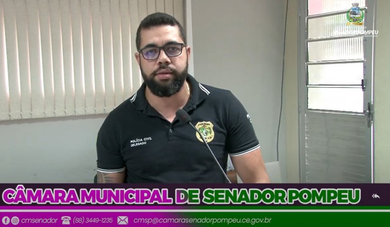 Vereadores de Senador Pompeu solicitarão o retorno do atendimento em regime de plantão na Delegacia Regional