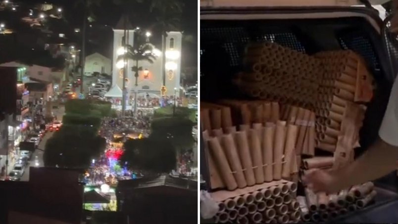 Fogos de artifício para festa de réveillon de prefeitura do interior do Ceará são furtados