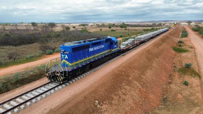 Transnordestina planeja terminal de cargas no Sertão Central e projeta 9 mil empregos no ápice da obras